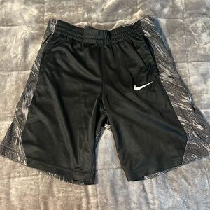 Mens Medium Black and White Nike Athletic Shorts